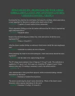 HESI CASE STUDY - HEART FAILURE WITH ATRIAL FIBRILLATION | LATEST 2026 |QUESTIONS AND 100% VERIFIED