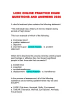 LCDC ONLINE PRACTICE EXAM QUESTIONS AND ANSWERS 2026