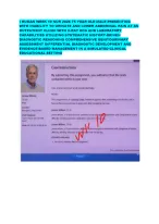 I HUMAN WEEK 10 NUR 2026 75 YEAR OLD MALE PRESENTING  WITH INABILITY TO URINATE AND LOWER ABDOMINAL