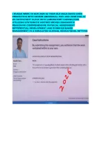 I HUMAN WEEK 10 NUR 2026 62 YEAR OLD MALE DAVID CHEN  PRESENTING WITH SEVERE ABDOMINAL PAIN AND VOM