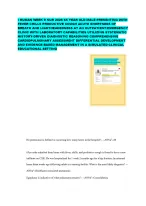 I HUMAN WEEK 9 NUR 2026 65 YEAR OLD MALE PRESENTING WITH  FEVER CHILLS PRODUCTIVE COUGH ACUTE SHORT