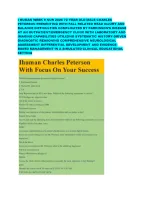 I HUMAN WEEK 9 NUR 2026 72 YEAR OLD MALE CHARLES  PETERSON PRESENTING WITH FALL RELATED HEAD INJURY