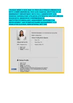 I HUMAN WEEK 9 NUR 2026 30 YEAR OLD FEMALE PRESENTING  WITH LOWER ABDOMINAL PAIN AND VAGINAL SPOTTI