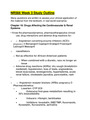 NR 566 - Week 3 Study Guide.