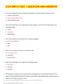 C724 UNIT 6 TEST – QUESTION AND ANSWERS
