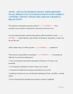 NR 565 – ADVANCED PHARMACOLOGY NR565 MIDTERM EXAM | FREQUENTLY TESTED QUESTIONS WITH CORRECT ANSWER