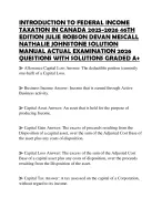 INTRODUCTION TO FEDERAL INCOME TAXATION IN CANADA 2025-2026 46TH EDITION JULIE ROBSON DEVAN MESCALL