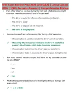SFST Exam Review Prep 2026 (144 Q&A) | Latest - DocMerit