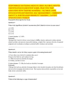 RBS Alcohol Server Certification Exam Prep 2026 | Responsible Beverage Service Study Guide