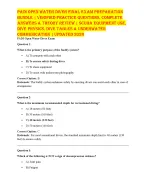 PADI Open Water Diver Exam Study Guide 2026 | Scuba Theory & Practice Questions