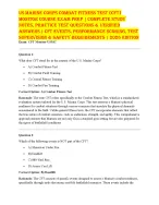 USMC Combat Fitness Test (CFT) Exam Prep 2026 | Study Guide & Practice Questions