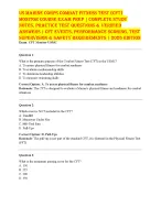 USMC Combat Fitness Test (CFT) Exam Prep 2026 | Study Guide & Practice Questions