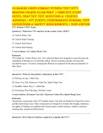 USMC Combat Fitness Test (CFT) Exam Prep 2026 | Study Guide & Practice Questions