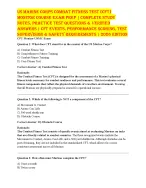 USMC Combat Fitness Test (CFT) Exam Prep 2026 | Study Guide & Practice Questions