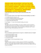 Virginia HIC License Exam Study Guide 2026 | Home Improvement Contractor Prep