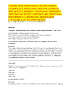 Virginia HIC License Exam Study Guide 2026 | Home Improvement Contractor Prep