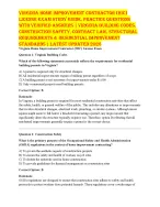 Virginia HIC License Exam Study Guide 2026 | Home Improvement Contractor Prep
