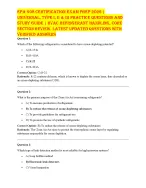 EPA 608 Certification Exam Prep 2026 | HVAC Refrigerant Handling Study Guide