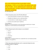 EPA 608 Certification Exam Prep 2026 | HVAC Refrigerant Handling Study Guide