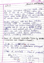 Chemistry ch 3 Atoms and Molecules