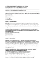The ATI Med-Surg Endocrine Exam 2025/2026 is a comprehensive study resource designed to help nursi