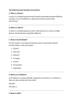 Top CCNA Interview Q&A for Quick Success”