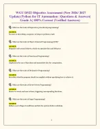 WGU D522 Objective Assessment (New 2026/ 2027 Update) Python for IT Automation | Questions & Answers...