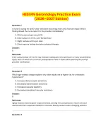 HESI PN Gerontology Practice Exam Prep (2026–2027 Edition)
