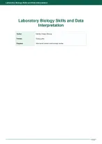 Lab Biology Skills & Data Interpretation: Practical Guide