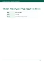 Human Anatomy & Physiology Foundations: Essential Body Systems