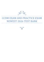 Certified Clinical Data Manager (CCDM) Exam Preparation