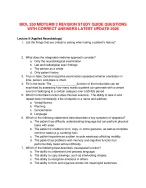 BIOL 350 Midterm 2 Revision Study Guide with Practice Questions Latest Edition (2026)