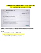 This document contains the complete ATI PN Comprehensive Predictor Exit Exam for 2026 featuring 180...