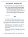 NR503 Epidemiology Midterm Study Guide (Version 2)