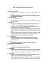 NR599 Final Exam Study Guide (V1