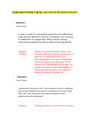 NURS 6521N WEEK 1 QUIZ ADVANCED PHARMACOLOGY