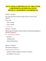 NR 511 WEEK 4 MIDTERM EXAM LATEST