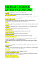 ATI TEAS 7 SCIENCE LATEST FILE