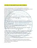 ATI RN fundamental 2023 form A