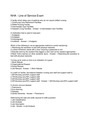 NHA - Line of Service Exam (PA) Questions And Answers