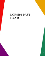 LCP4804 PAST EXAM