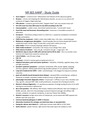 NR603 AANP Study Guide / NR 603 AANP Study Guide :Chamberlain College of Nursing (NEWEST, 2021-2022)( Download to score A)