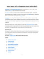 NR224 HEART FAILURE (HF) OR CONGESTIVE HEART FAILURE (CHF) STUDY GUIDE VAS NOTES(Newest, 2021-2022): CHAMBERLAIN COLLEGE OF NURSING(Download to score A)