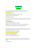 ATI RN Med-Surg Proctored Exam(10 Versions) (New, 2023-2024)