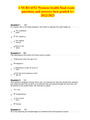 •	NURS 6552 Womens health final exam questions and answers best graded A+ 2022/2023