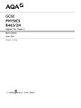 2024 AQA GCSE Triple Science All Question Papers and Mark Schemes