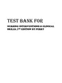 TEST BANK FOR NURSING INTERVENTIONS CLINICAL SKILLS 7TH EDITON BY PERRY