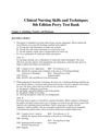 CLINICAL NURSING SKILLS AND TECHNIQUES 8TH EDITION BY PERRY