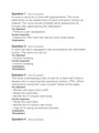 Gastrointestinal, Questions and Answers with Explanations, 100% Correct, Download to Score A