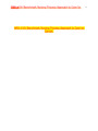 NRS 410V Benchmark Nursing Process Approach to Care for Cancer
